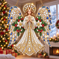 👼🌿 Christmas Holly Angel