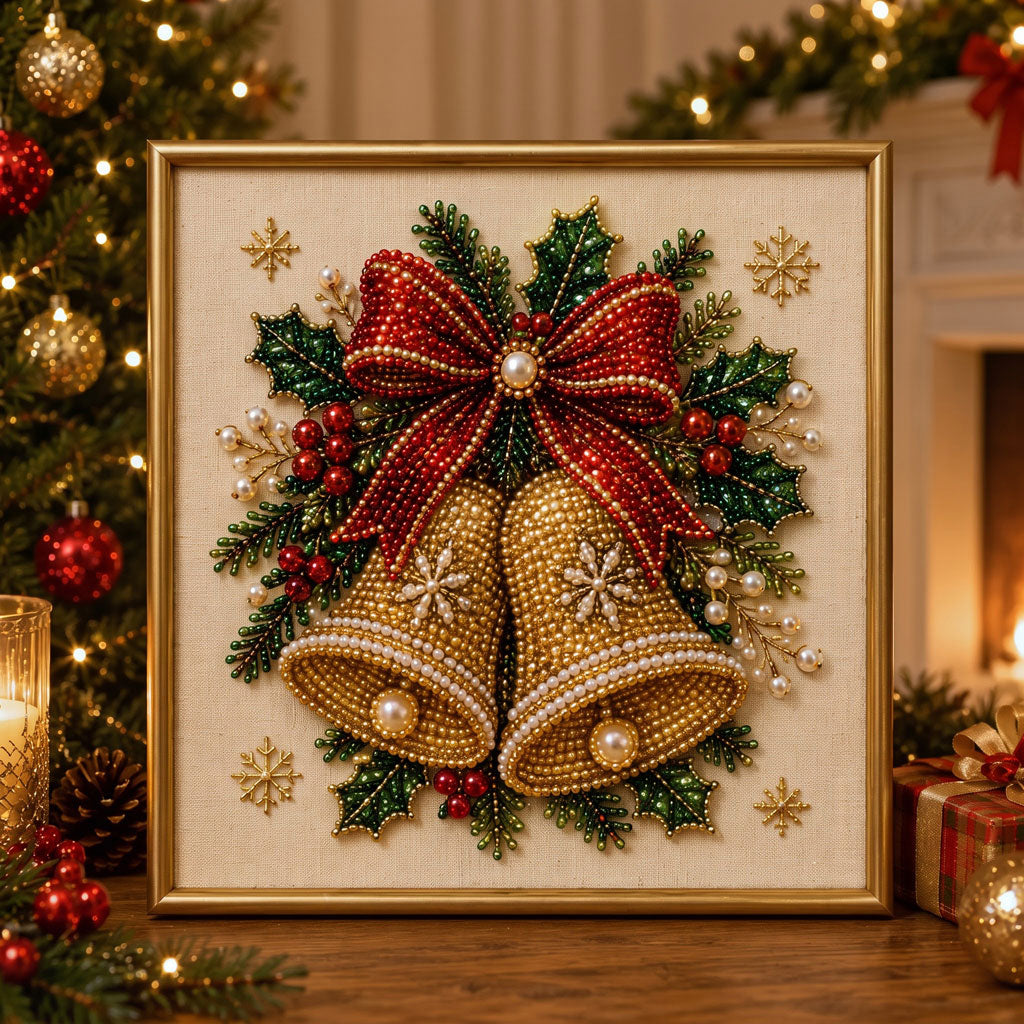 💎DIY Christmas Pearl Diamond Painting Art Kit