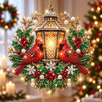 🐦🏮 Cardinal Lantern Christmas