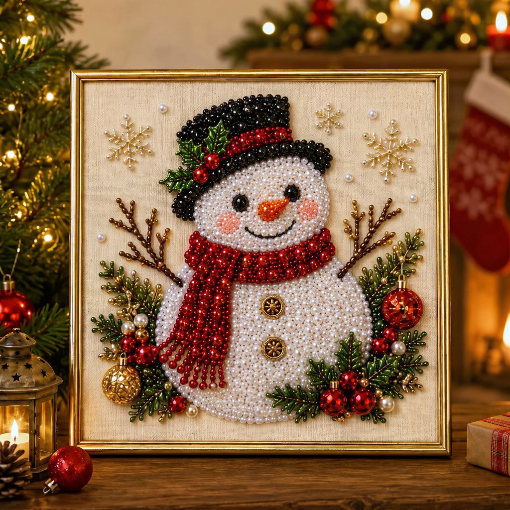 💎DIY Christmas Pearl Diamond Painting Art Kit