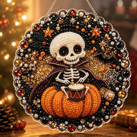 💀🥁 Pumpkin Drummer Skeleton
