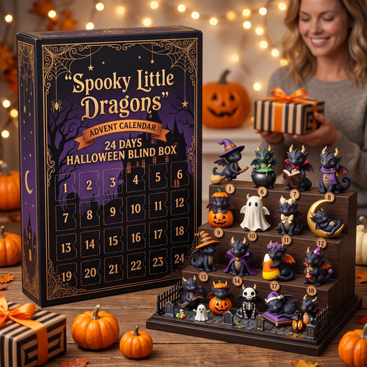 ⏳50% OFF — LIMITED TIME! - 🐉 2026 Spooky Dragon Advent Calendar – 24-Day Mystery Countdown
