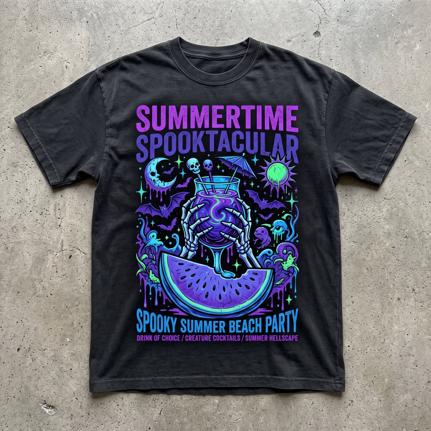 Spooky Summer Beach Party XR0907005CL Unisex T-shirt