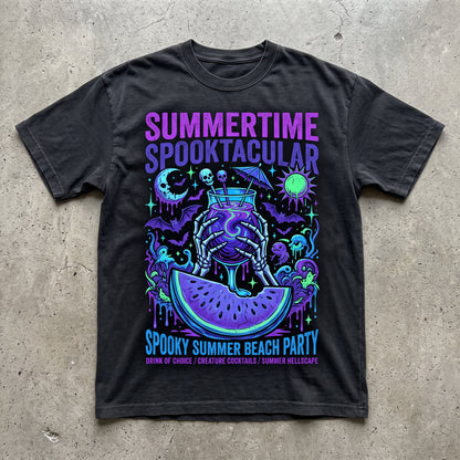 Spooky Summer Beach Party XR0907005CL Unisex T-shirt