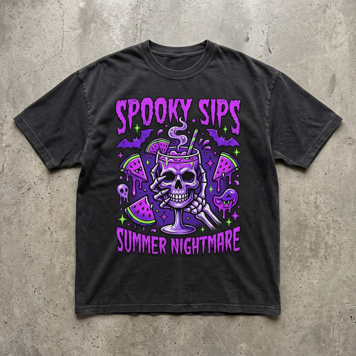 Spooky Sips XR0907011CL Unisex T-shirt