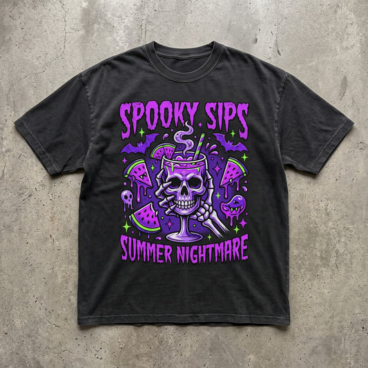 Spooky Sips XR0907011CL Unisex T-shirt