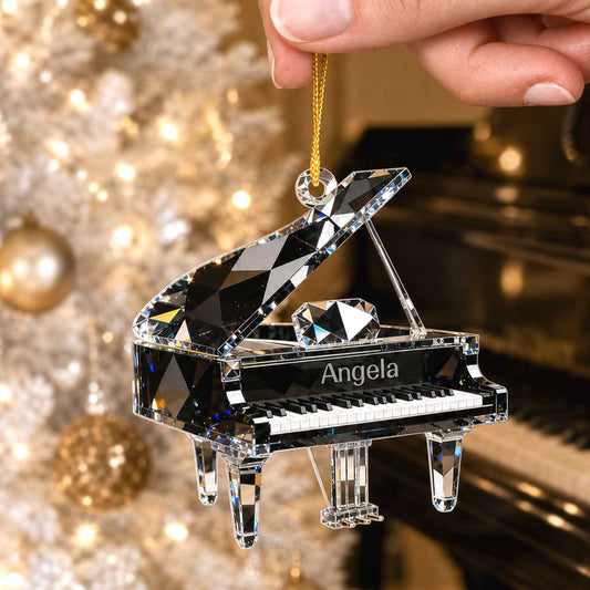 Personalized Crystal Melodies XR2110004CL Christmas Ornament