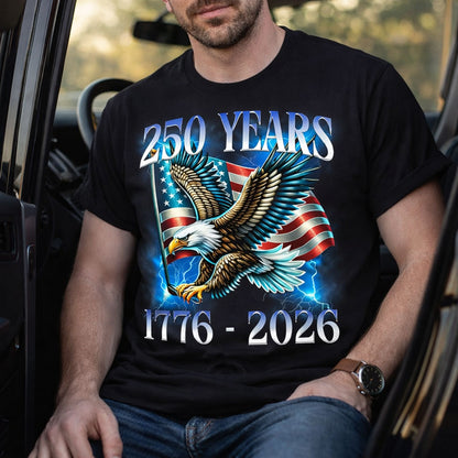 US 250 Years Freedom WN2502007CL Unisex T-shirt