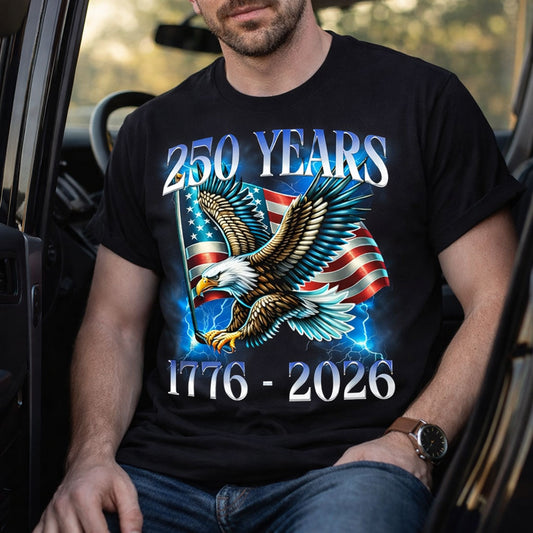 US 250 Years Freedom WN2502007CL Unisex T-shirt