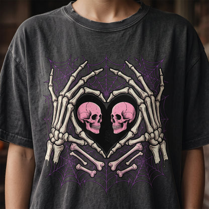 Skeleton Heart XR0907013CL Unisex T-shirt