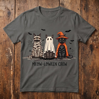 Meow-Loween Crew WN1707001CL Unisex T-shirt