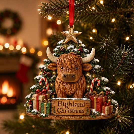 Christmas Cow XR1610006CL Christmas Ornament