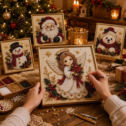💎DIY Christmas Pearl Diamond Painting Art Kit
