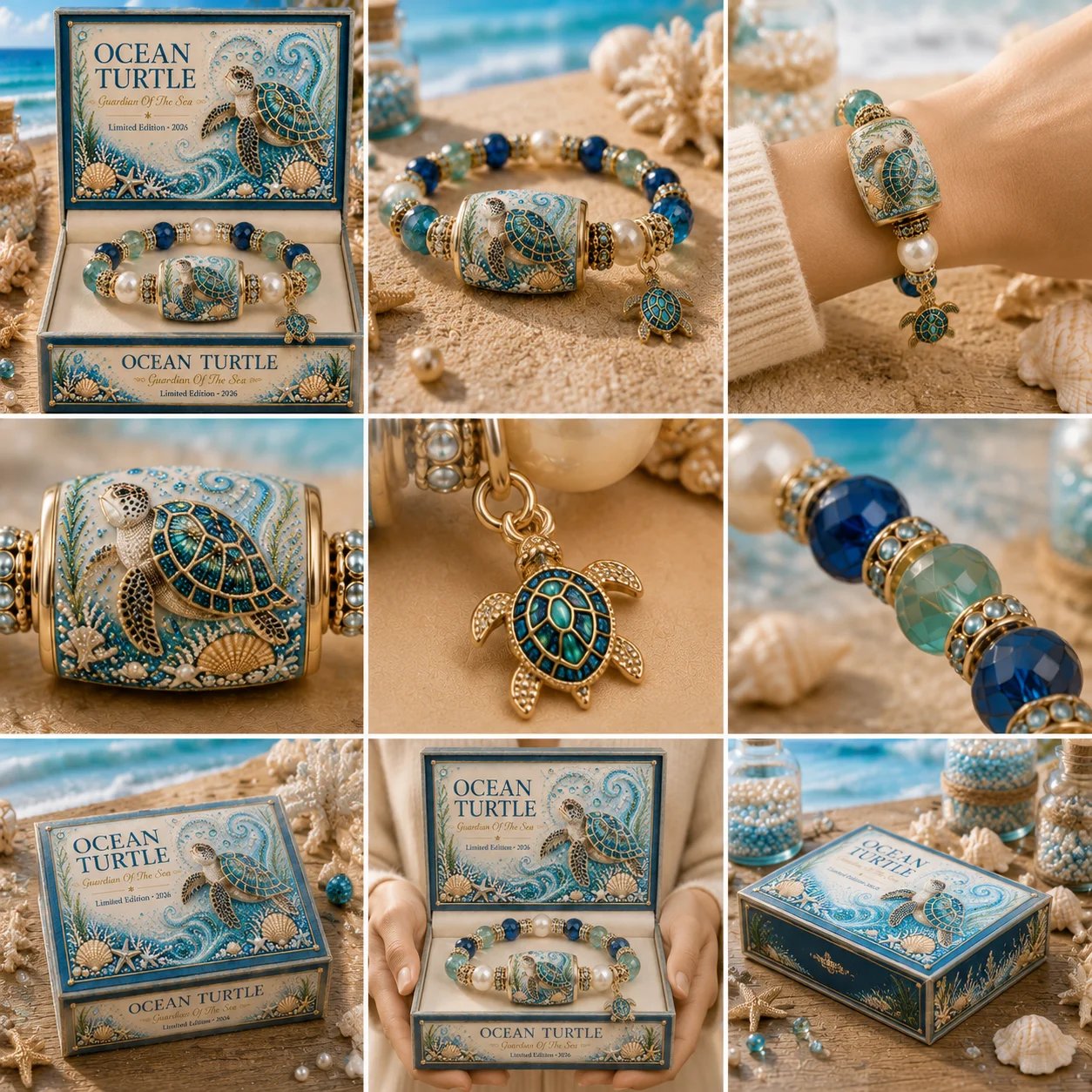 💥 Last Day 50% OFF – 🌊 Ocean Guardian Bracelet Collection
