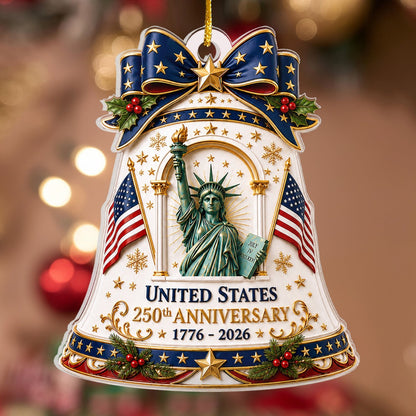 Celebrate America 250 XR2110003CL Christmas Ornament