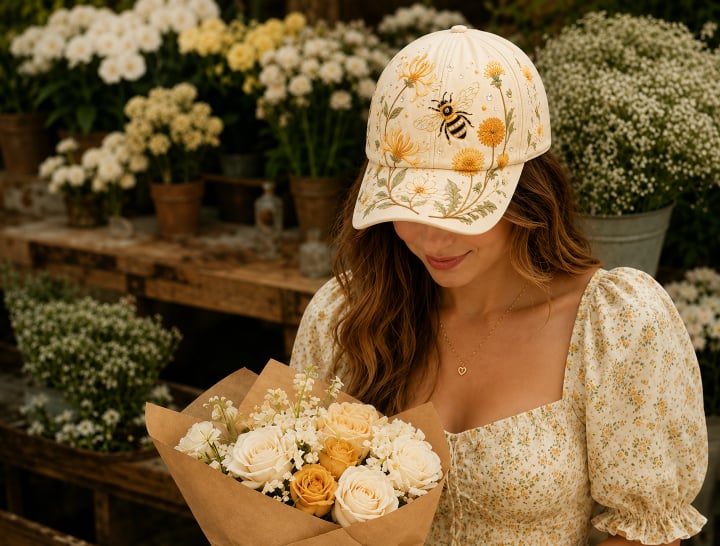 🔥LAST DAY – 60% OFF 🌸🌿 Garden Morning XR2307001CL Cap