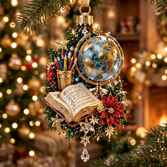 Teachers World XR1710035CL Christmas Ornament