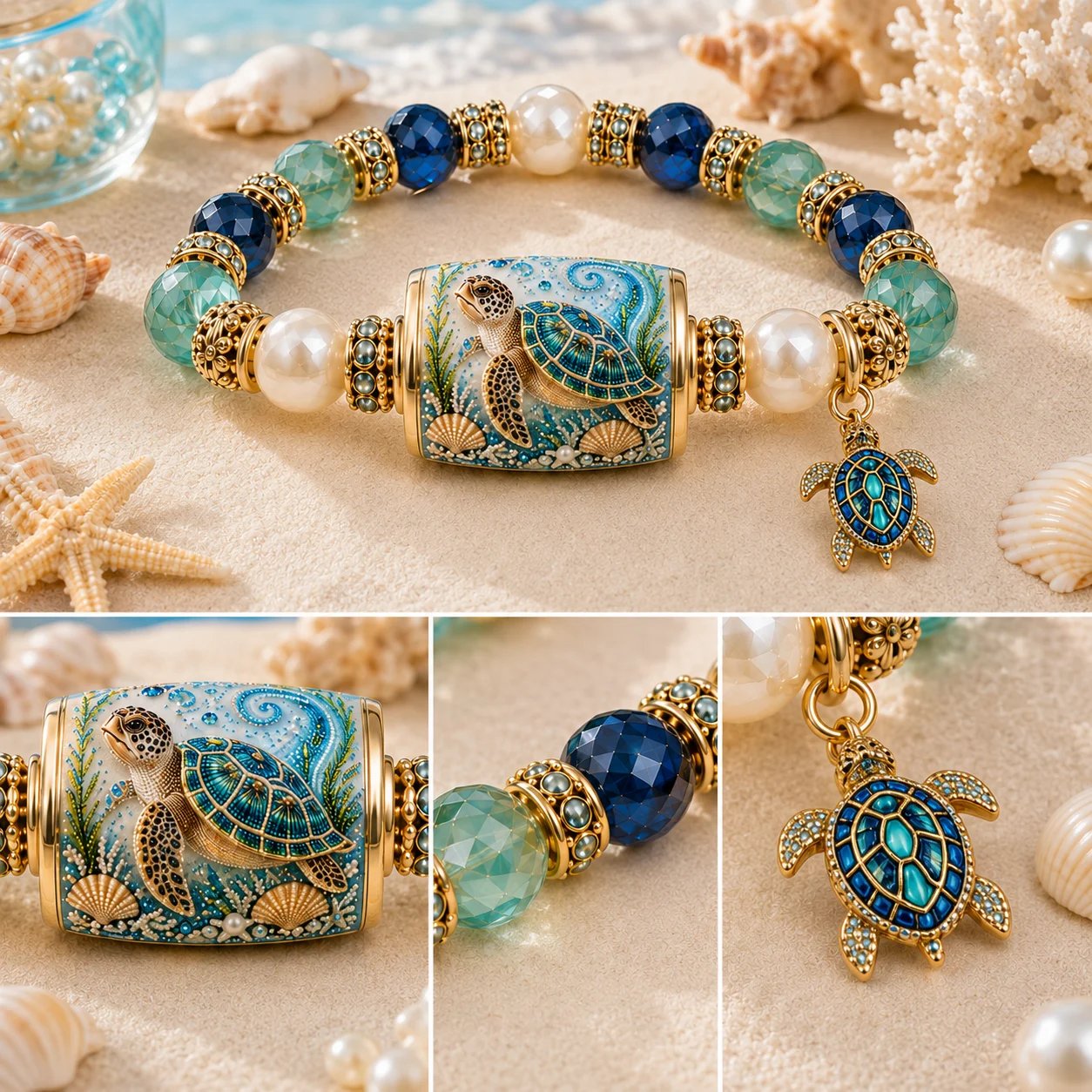 💥 Last Day 50% OFF – 🌊 Ocean Guardian Bracelet Collection