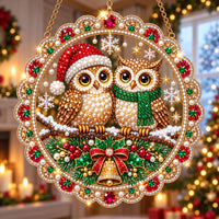 🦉🎄 Christmas Owl Couple