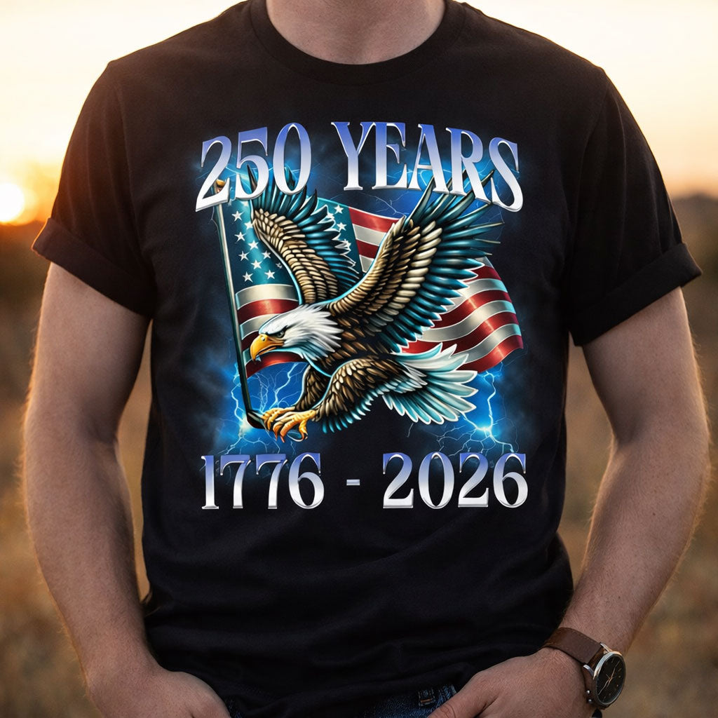 US 250 Years Freedom WN2502007CL Unisex T-shirt