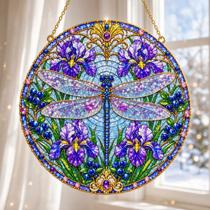 Enchanted Dragonfly Diamond Art Hanging Ornament Kit