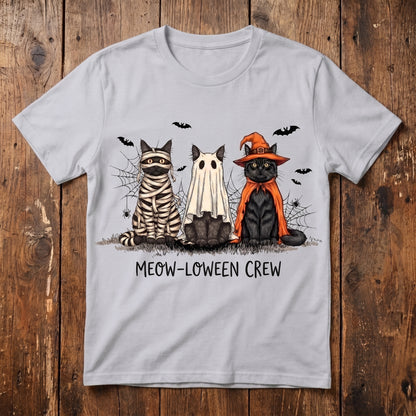 Meow-Loween Crew WN1707001CL Unisex T-shirt
