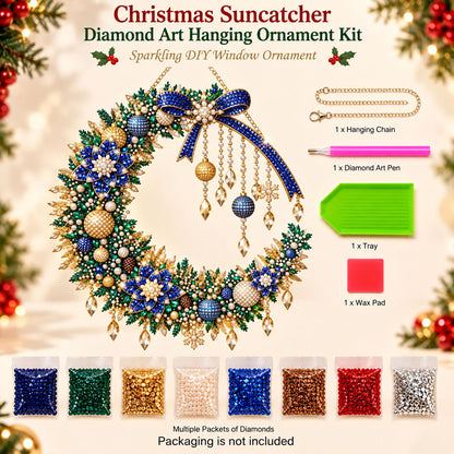 Blink Christmas Wreath Diamond Art Hanging Ornament Kit