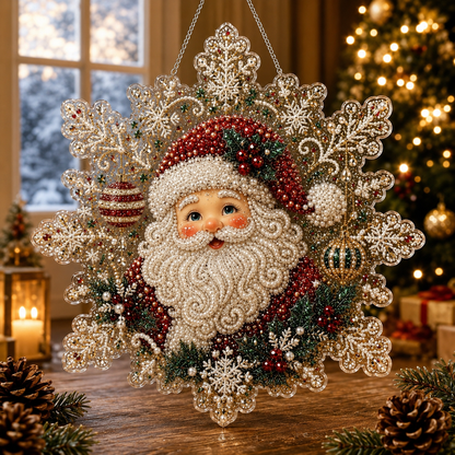🔥Last Day 49% OFF-🎄Christmas Diamond Art Hanging Ornament Kit