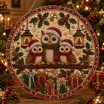 🔥Limited time 70% OFF - 🎅✨DIY Christmas Pearl Diamond Art Hanging Ornament Kit