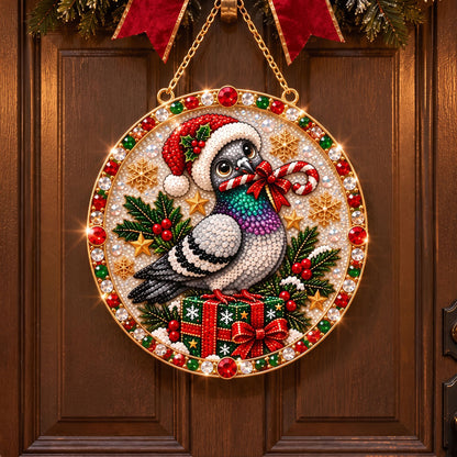 🔥 Limited Time 70% OFF - 🎁✨ Christmas Gem Craft Hanging Kit – Sparkling DIY Door Decor
