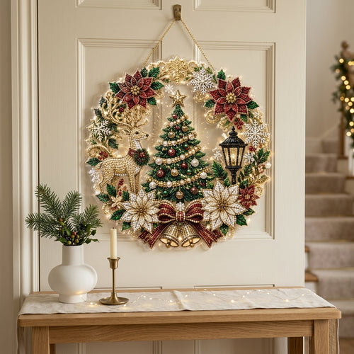 🔥Last Day 49% OFF-🎄Christmas Diamond Art Hanging Ornament Kit