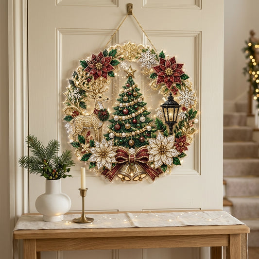 🔥Last Day 49% OFF-🎄Christmas Diamond Art Hanging Ornament Kit