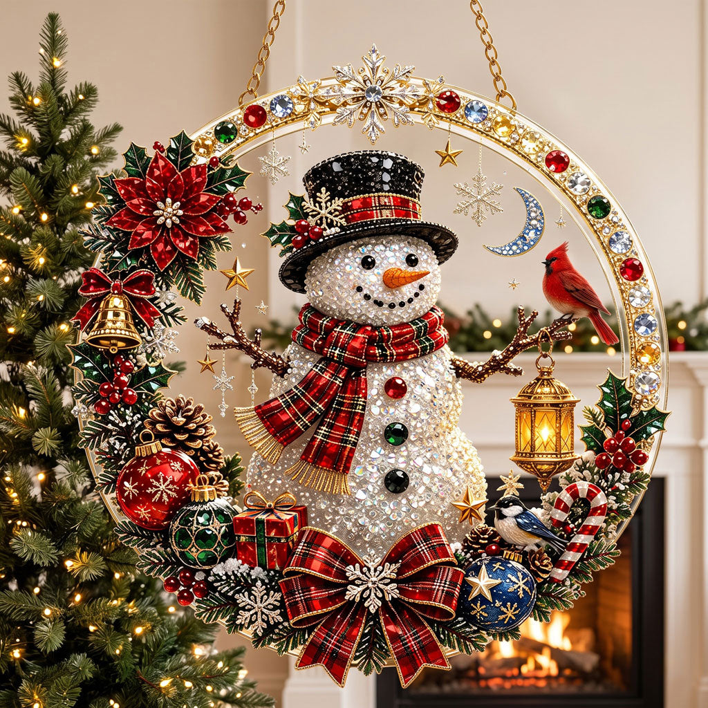 🔥Limited time 70% OFF - 🎅✨ Christmas Diamond Art Ornament Kit – Sparkling DIY Window Ornament