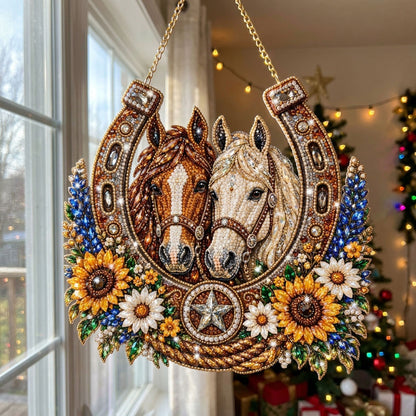 Western Horse Diamond Art Hanging Ornament Kit