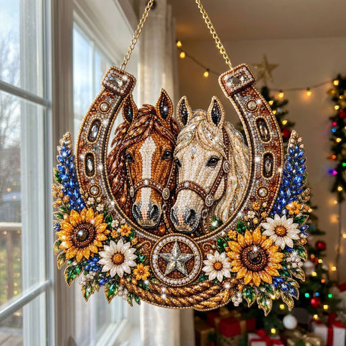 Western Horse Diamond Art Hanging Ornament Kit