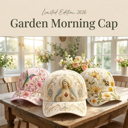 🔥LAST DAY – 60% OFF 🌸🌿 Garden Morning XR2307001CL Cap