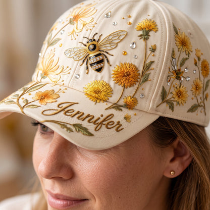 Personalized Garden Morning With Bee XR2707001CL Cap