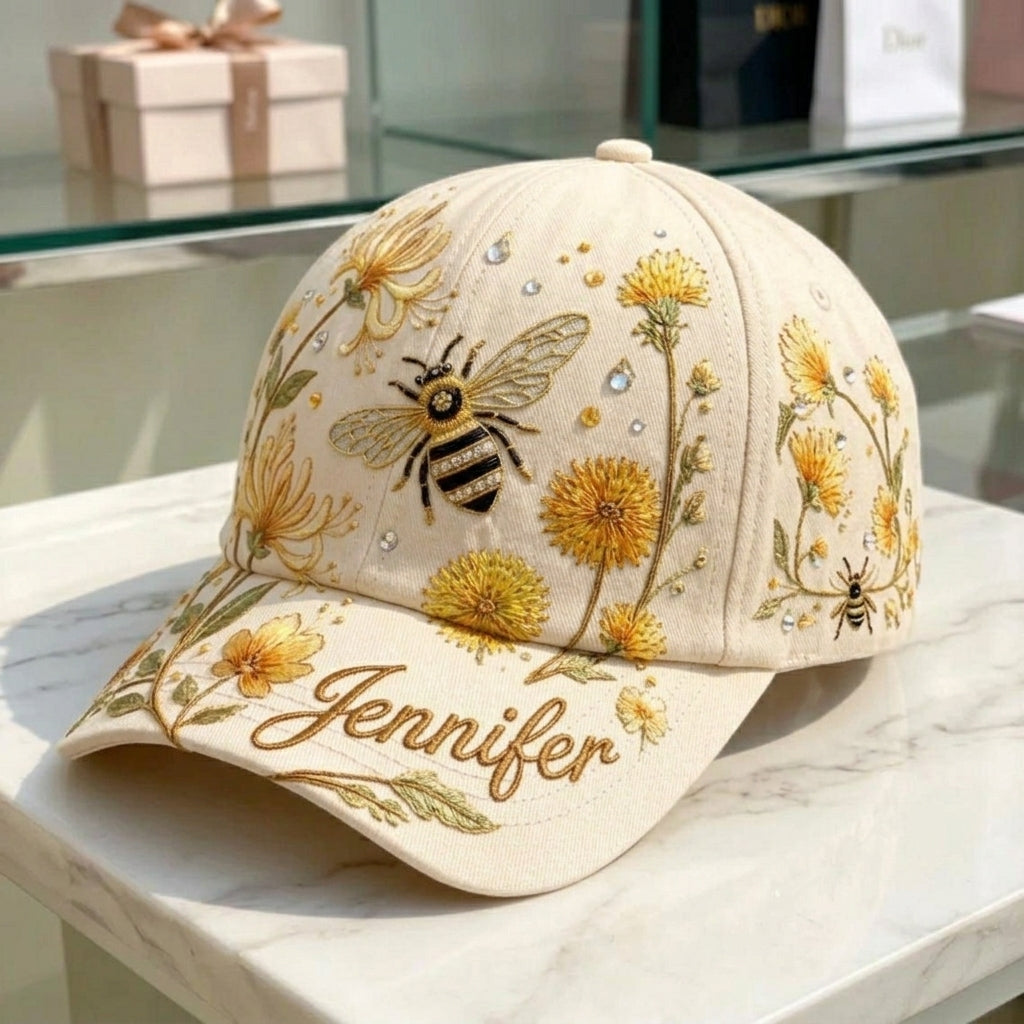 Personalized Garden Morning With Bee XR2707001CL Cap