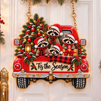 🦝🚚 Raccoon Christmas Ride