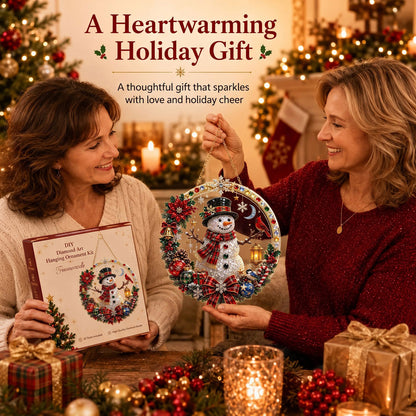 🔥Limited time 70% OFF - 🎅✨ Christmas Diamond Art Ornament Kit – Sparkling DIY Window Ornament