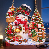 ⛄🐰 Snowman & Bunny Wishes