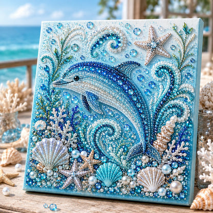 🔥 Last Day Big Sale - 🌊✨ Ocean Theme Pearl Art DIY Kit