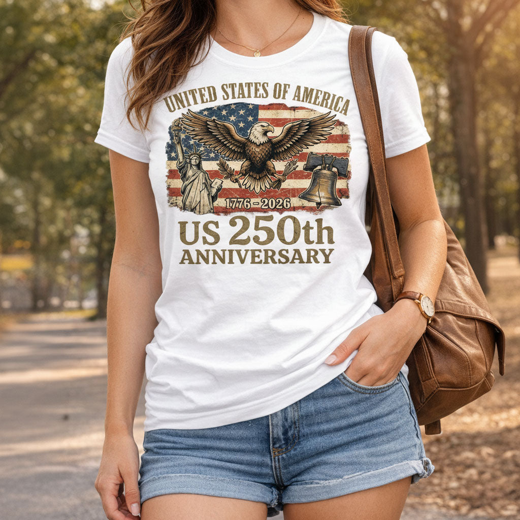 America Semiquincentennial WN2502004CL Unisex T-shirt