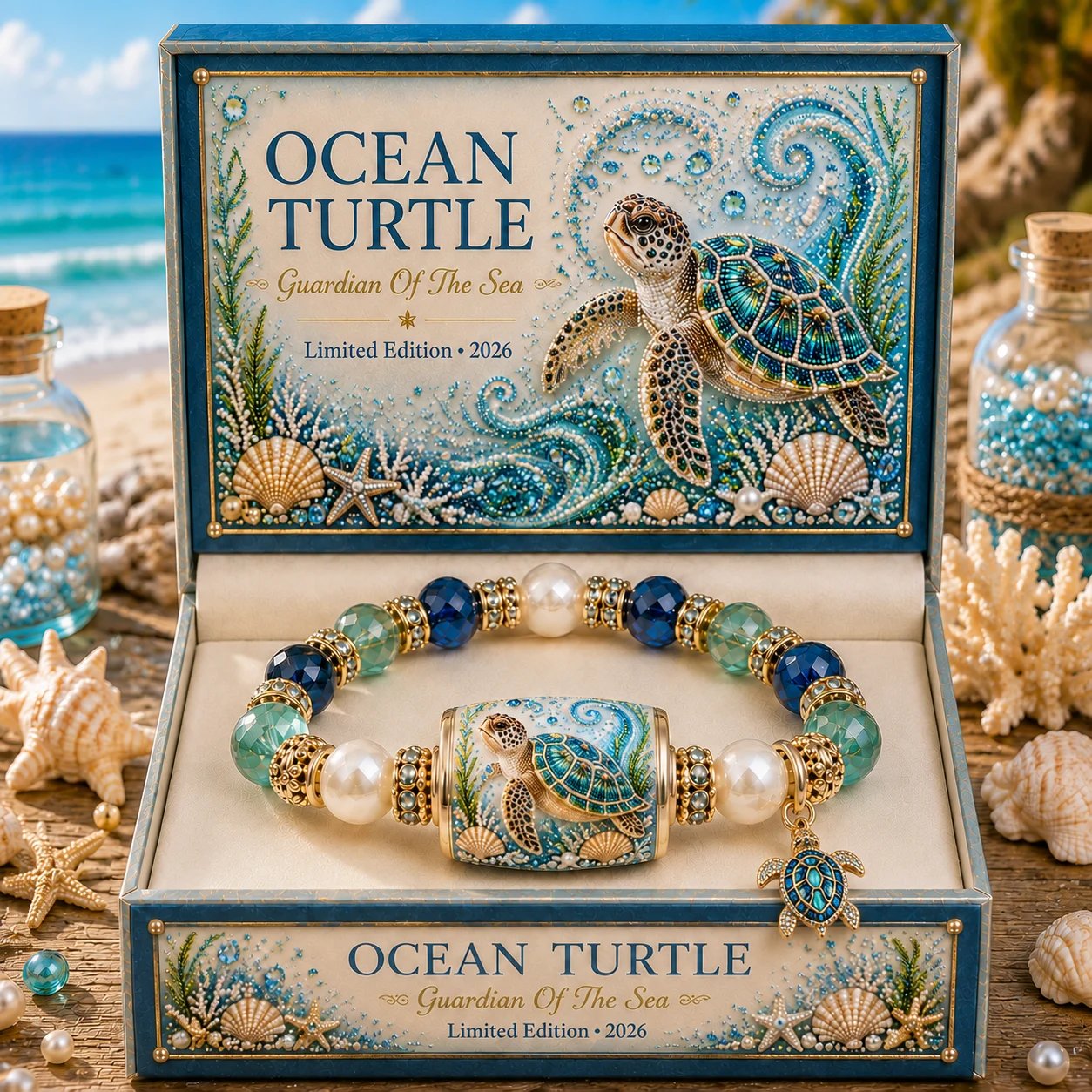 💥 Last Day 50% OFF – 🌊 Ocean Guardian Bracelet Collection