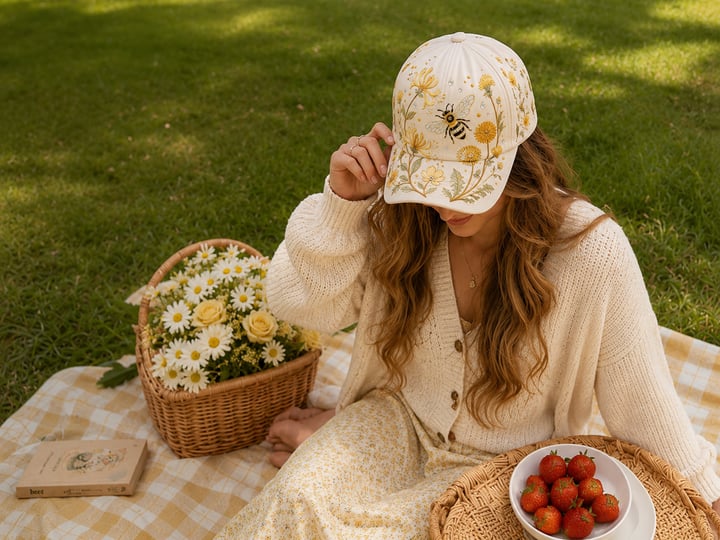 🔥LAST DAY – 60% OFF 🌸🌿 Garden Morning XR2307001CL Cap