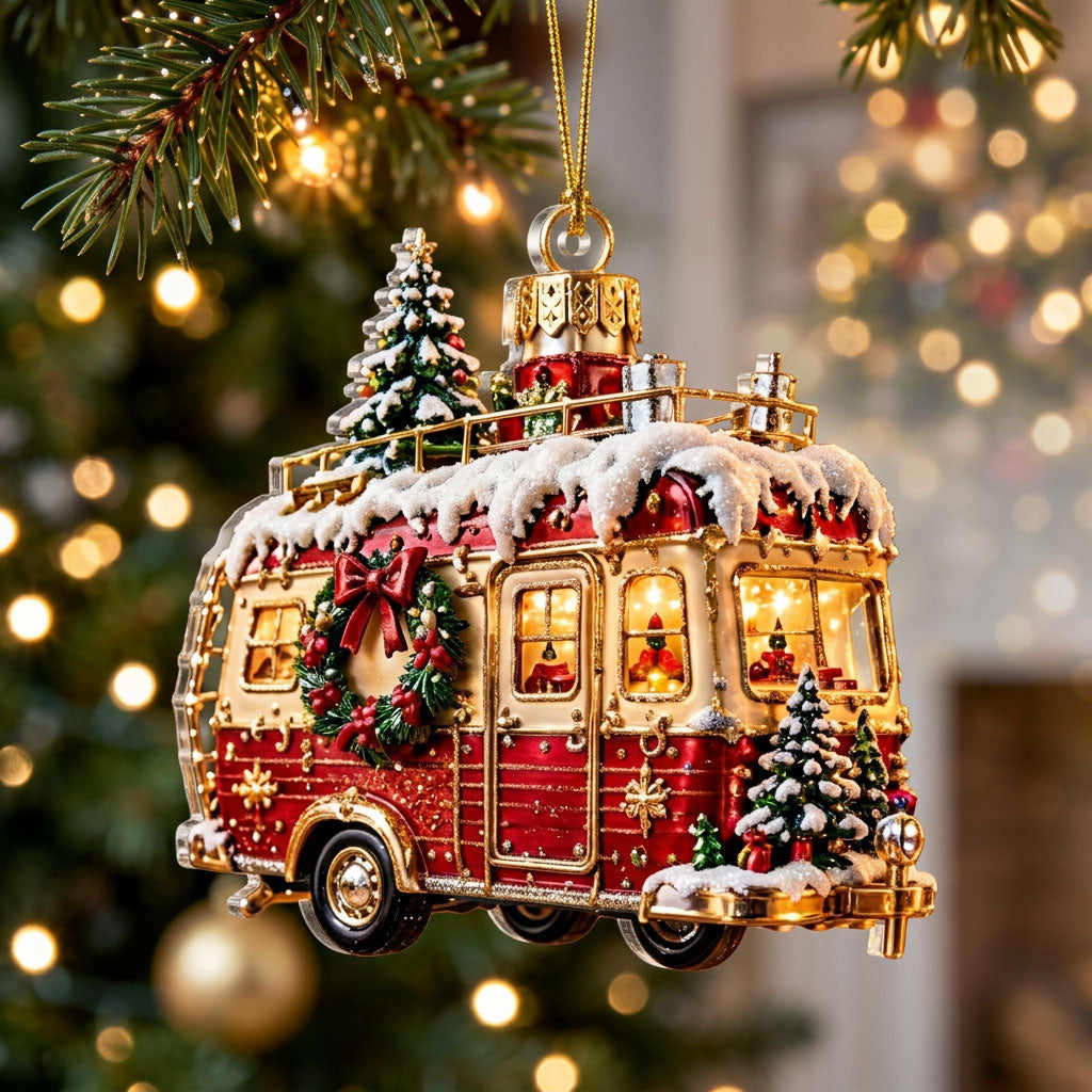 Christmas Camper XR1710004CL Christmas Ornament