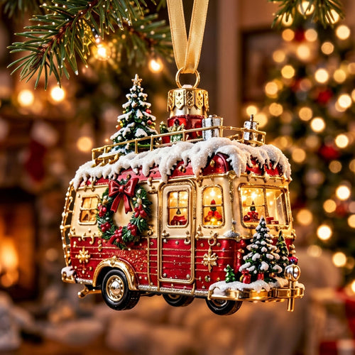Christmas Camper XR1710004CL Christmas Ornament