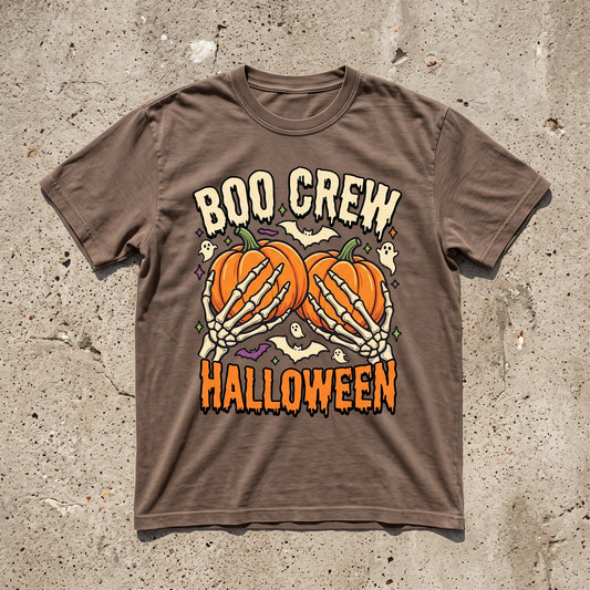 Boo Crew Halloween XR0907004CL Unisex T-shirt