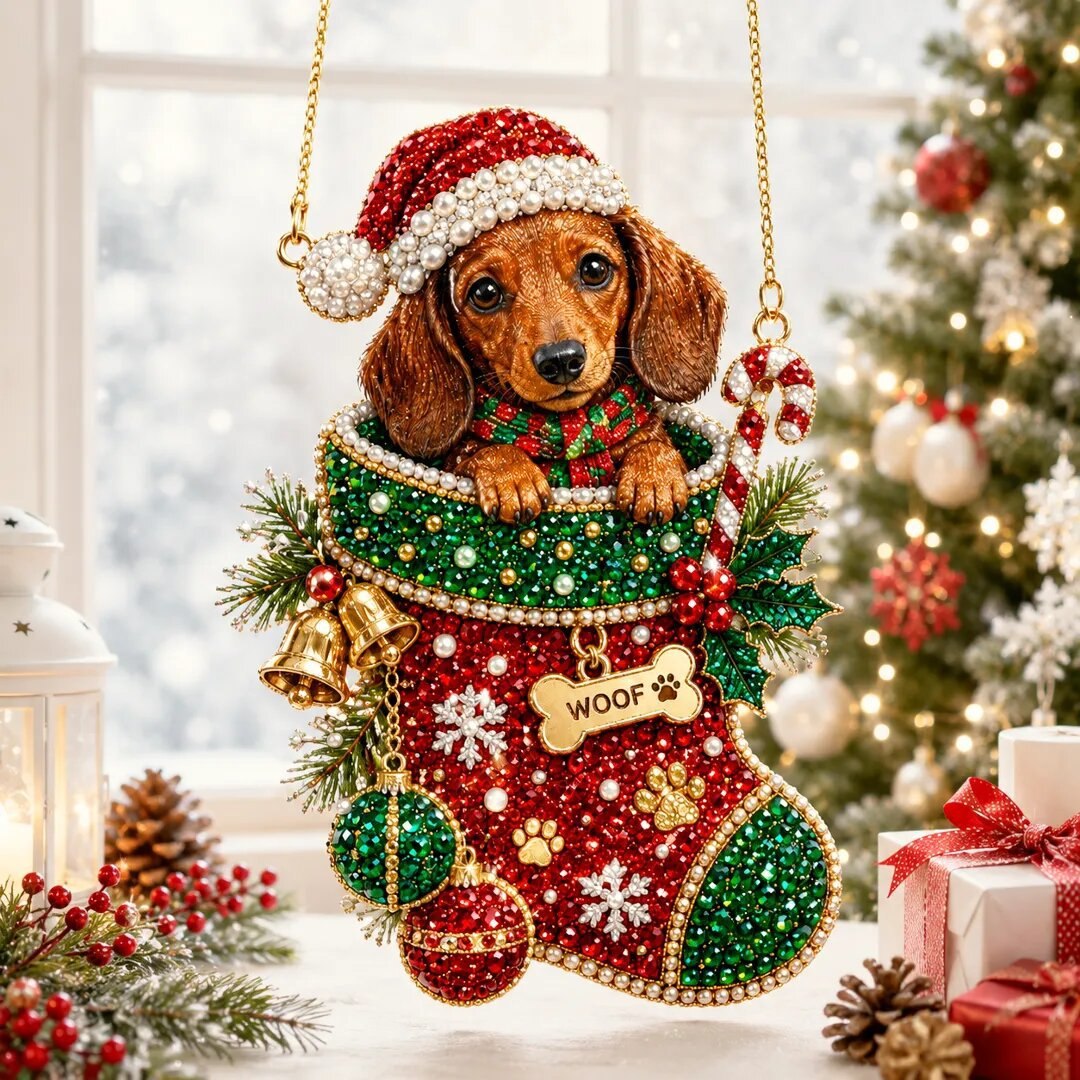 🔥Limited time 70% OFF - 🎅✨ Christmas Diamond Art Ornament Kit – Sparkling DIY Window Ornament
