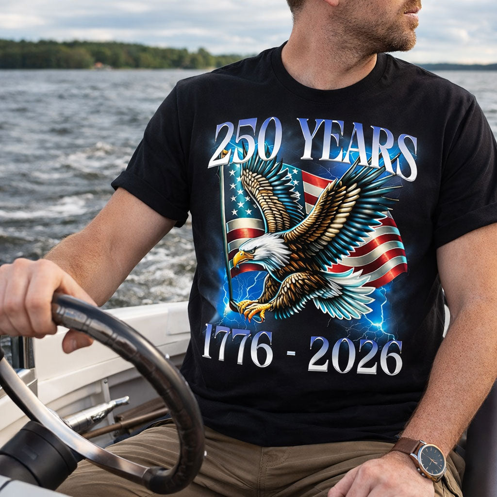 US 250 Years Freedom WN2502007CL Unisex T-shirt